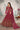 Maroon Color Net Fabric Tempting Anarkali Suit For Function