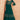 Awesome Chinon Silk Readymade Gown In Green Color