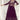 Purple Color Georgette Fabric Party Wear Readymade Long Anarkali Style Gown With Dupatta