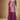 Chinon Fabric Fancy Embroidered Function Wear Readymade Palazzo Salwar Kameez In Magenta Color