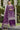 Purple Color Net Fabric Function Wear Tempting Palazzo Suit