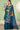 Teal Color Georgette Fabric Lovely Embroidered Work Palazzo Suit