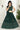 Fascinate Dark Green Georgette Fabric Wedding Wear Embroidered Readymade Kids Lehenga Choli