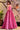 Party Style Printed Work Pink Color Long Gown With Dupatta In Cotton Silk Fabric