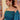 Teal Color Cotton Silk Fabric Gown With Dupatta In Party Wear