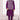 Engaging Purple Color Art Silk Fabric Kurta Pyjama Jacket Set