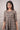 Chanderi Fabric Party Style Designer Printed Readymade Gown In Black Color