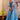 Cyan Color Fancy Fabric Party Wear Divine Digital Printed Readymade Long Gown