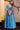 Cyan Color Fancy Fabric Party Wear Divine Digital Printed Readymade Long Gown