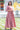 Fetching Fancy Fabric Printed Long Gown In Pink Color