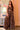 Muslin Fabric 3 Piece Koti Style Indo Western Suit In Brown Color
