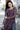 Purple Color Trendy Fancy Fabric Readymade Digital Printed Kurti