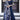 Navy Blue Color Georgette Admirable Readymade Gown With Dupatta