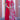 Rani Color Georgette Divine Readymade Gown With Dupatta