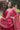 Georgette Fabric Rani Color Embroidered Readymade Long Gown With Dupatta