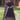 Purple Color Embroidered Readymade Long Gown With Dupatta