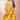 Exclusive Exquisite Organza Fabric Yellow Color Floral Digital Printed Lehenga In Function Wear