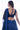 Radiant Blue Georgette Fabric Sequins Work Lehenga