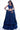 Radiant Blue Georgette Fabric Sequins Work Lehenga