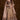 Embroidery Work On Wedding Wear Lehenga In Brown Art Silk With Blouse