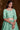 Organza Wedding Wear Chaniya Choli In Sea Green With Embroidery Work And Designer Blouse