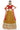 Magnificent Embroidered Work On Mustard Color Lehenga In Georgette Fabric