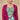 Radiant Pink Color Georgette Fabric Sharara Suit With Jacket