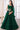 Charming Dark Green Color Net Fabric Lehenga Choli In Wedding Wear