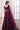 Excellent Net Fabric Wine Color Lehenga Choli In Wedding Wear