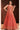 Blazing Orange Color Party Look Georgette Gown With Dupatta