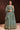 Olive Color Exquisite Party Look Georgette Gown With Dupatta