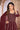 Georgette Fabric Festie Wear Embroidered Floor Length Anarkali Salwar Kameez In Maroon Color