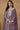 Sangeet Wear Dazzling Georgette Purple Color Embroidered Palazzo Suit
