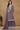 Sangeet Wear Dazzling Georgette Purple Color Embroidered Palazzo Suit