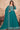 Function Wear Embroidered Art Silk Fabric Anarkali Salwar Kameez In Teal Color