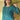 Teal Color Art Silk Fabric Casual Wear Divine Embroidered Kurti Bottom Set