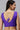 Charming Embroidered Work Lavender Color Art Silk Fabric Function Wear Blouse