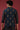 Navy Blue Color Function Wear Wonderful Printed Jacket In Satin Fabric