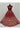 Bright Thread Embroidered Red Color Beidal Lehenga In Velvet Fabric