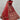 Bright Thread Embroidered Red Color Beidal Lehenga In Velvet Fabric