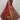 Excellent Velvet Fabric Orange Color Embroidered Bridal Lehenga With Double Dupatta