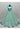 Net Fabric Cyan Color Riveting Embroidered Lehenga