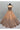 Awesome Heavy Look Embroidered Work On Net Fabric Peach Color Bridal Lehenga Choli