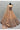 Awesome Heavy Look Embroidered Work On Net Fabric Peach Color Bridal Lehenga Choli
